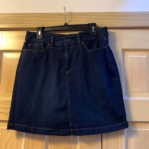 Croft & Barrow, denim Skort, 10